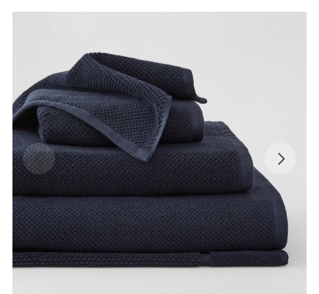 Sherridan Towel Set- Navy