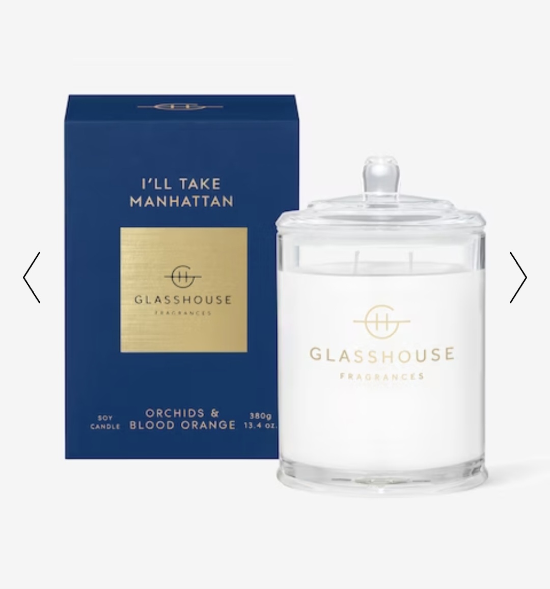 Glasshouse- I'll take Manhattan Candle & Diffuser