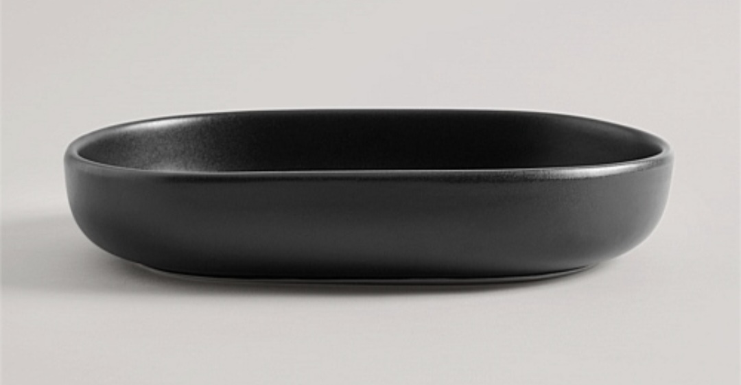 CR Tapas Salad Bowl Black