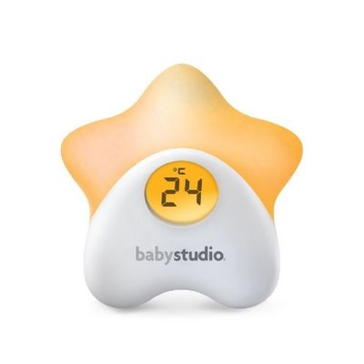 Baby Studio Star Night Light and Room Temperature Reading