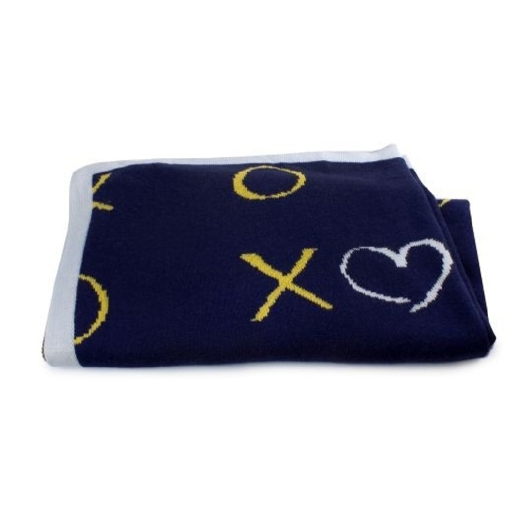 Bubba Blue Bamboo Night Sky Knit Blanket