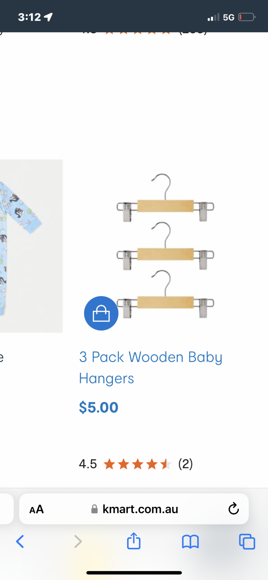 Wooden Baby Hangers