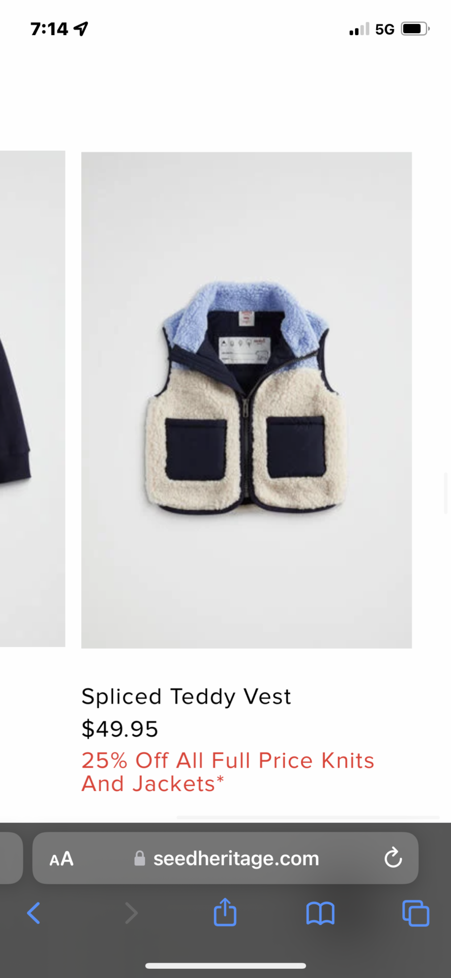 Seed Vest