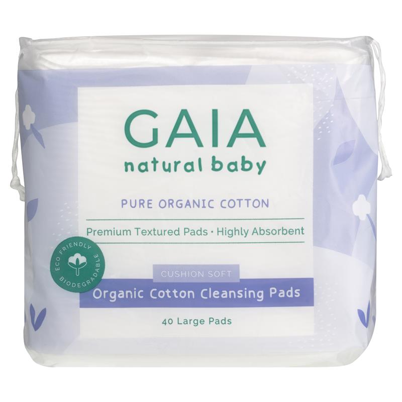 GAIA Natural Baby Organic Cotton Cleansing