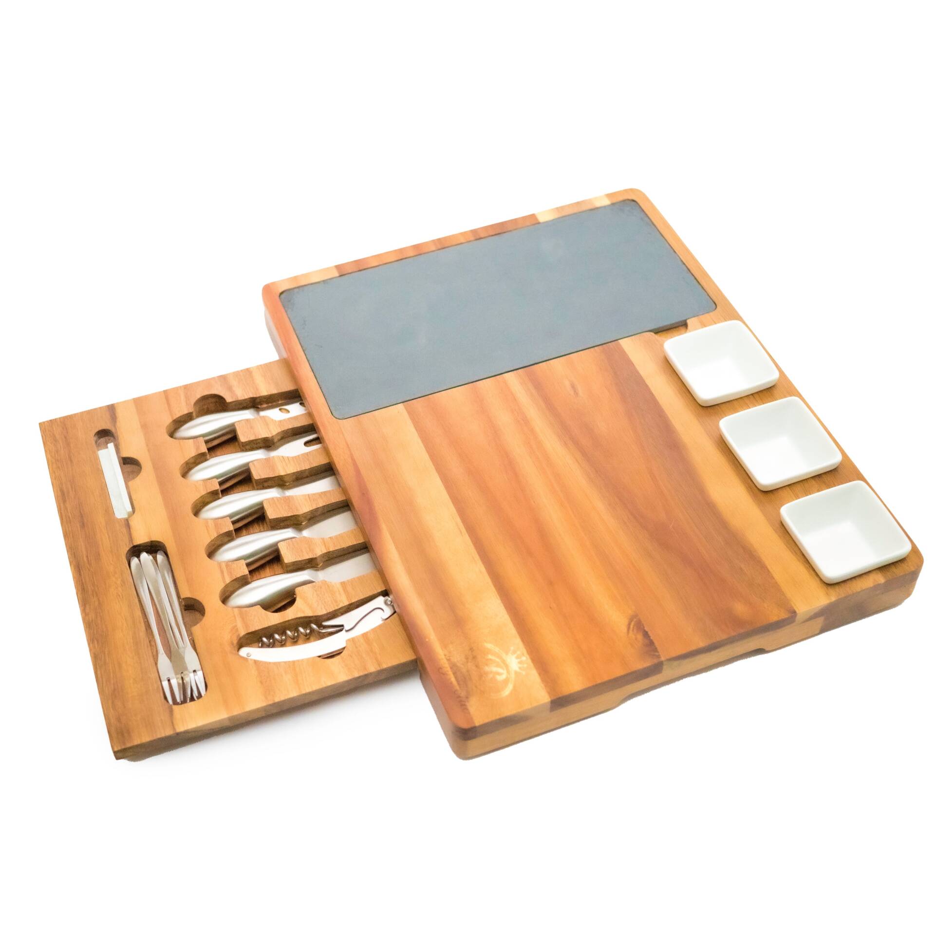 ROYALCLUB CHARCUTERIE CHEESE BOARD 11PCS SET WITH A DRAWER