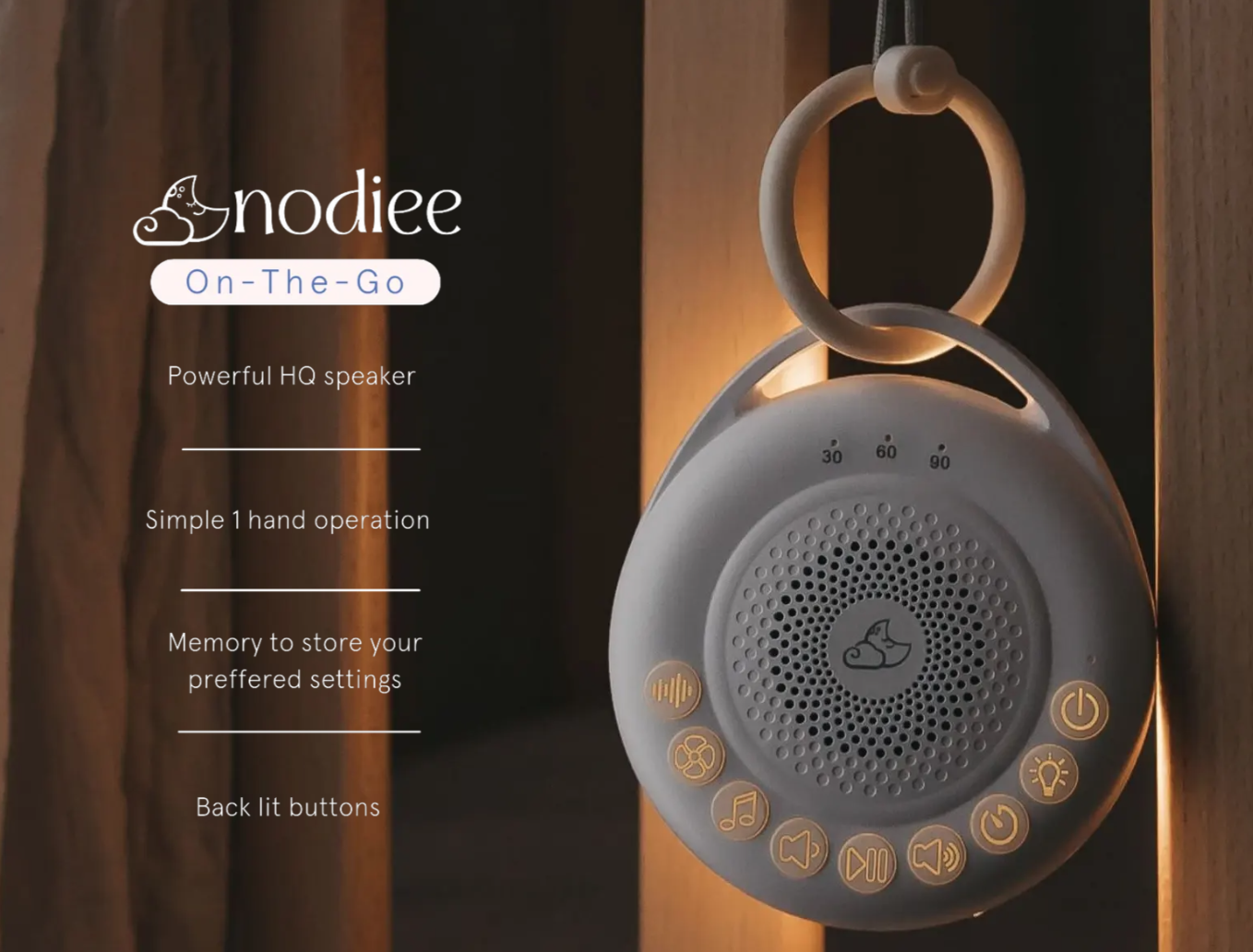 Nodiee Sleep Assist On-The-Go