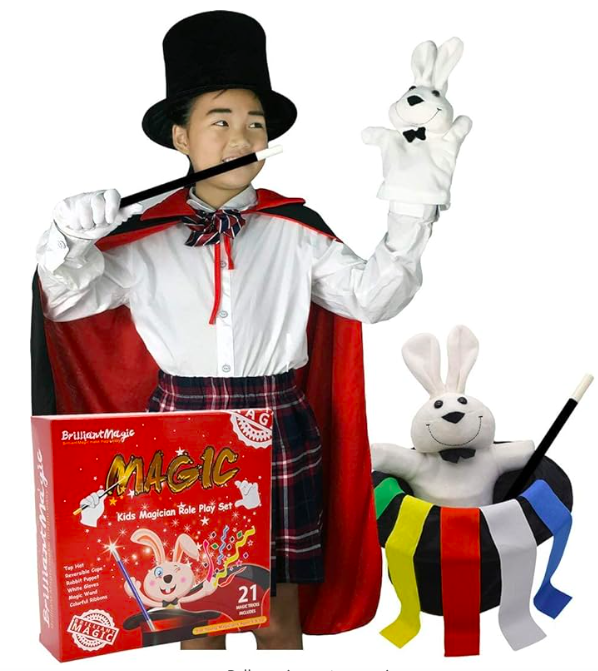 Kids magic costume set