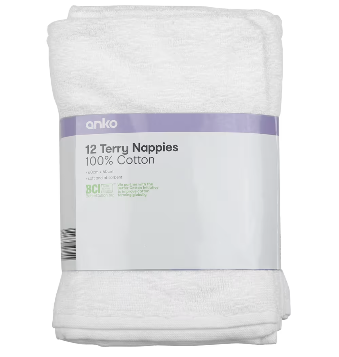 100% Cotton Terry Burp Cloths