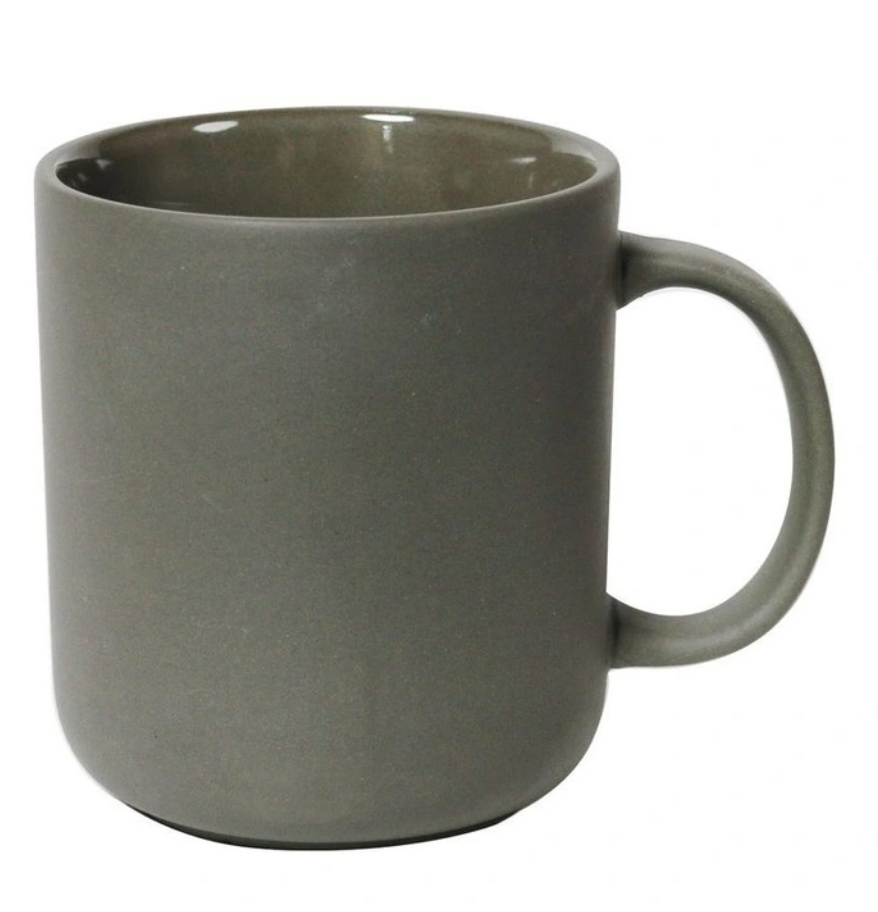 Solace Clay Mug With Reactive Glaze 350ml in Steel