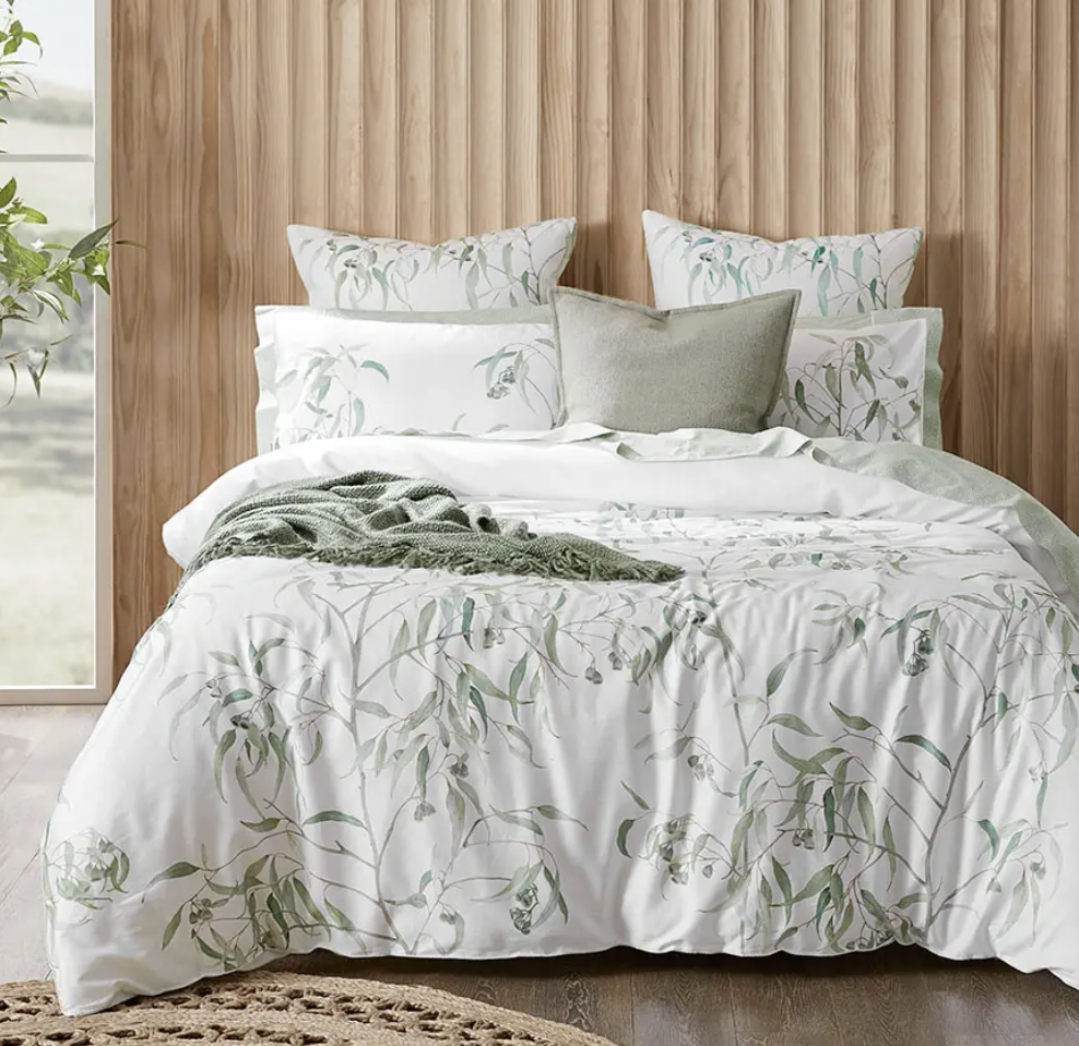 Eucalyptus Quilt Cover +  Pillowcases