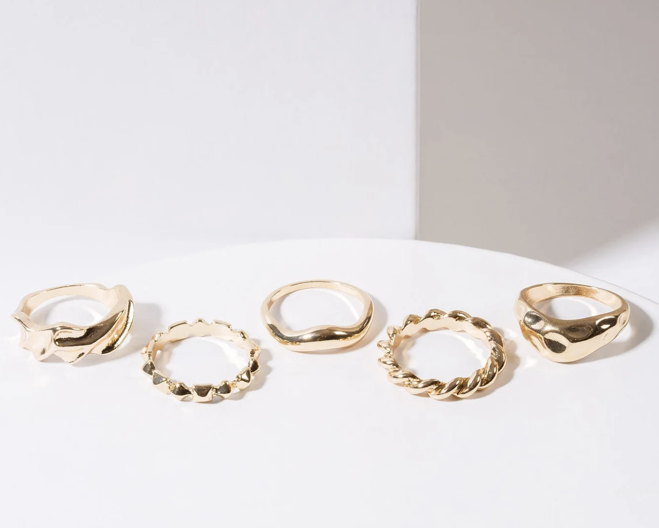 Gold rings