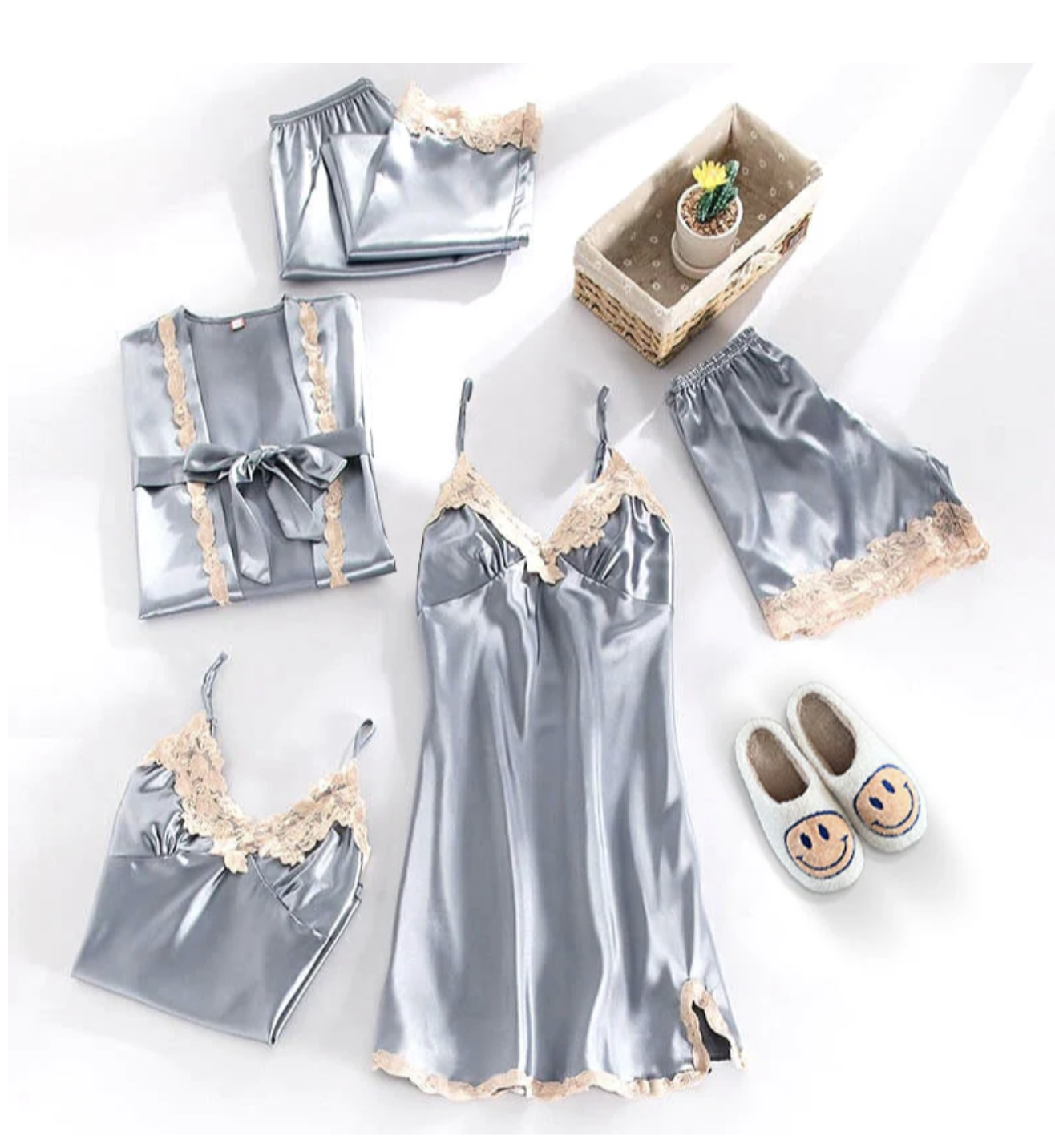 Satin pj set