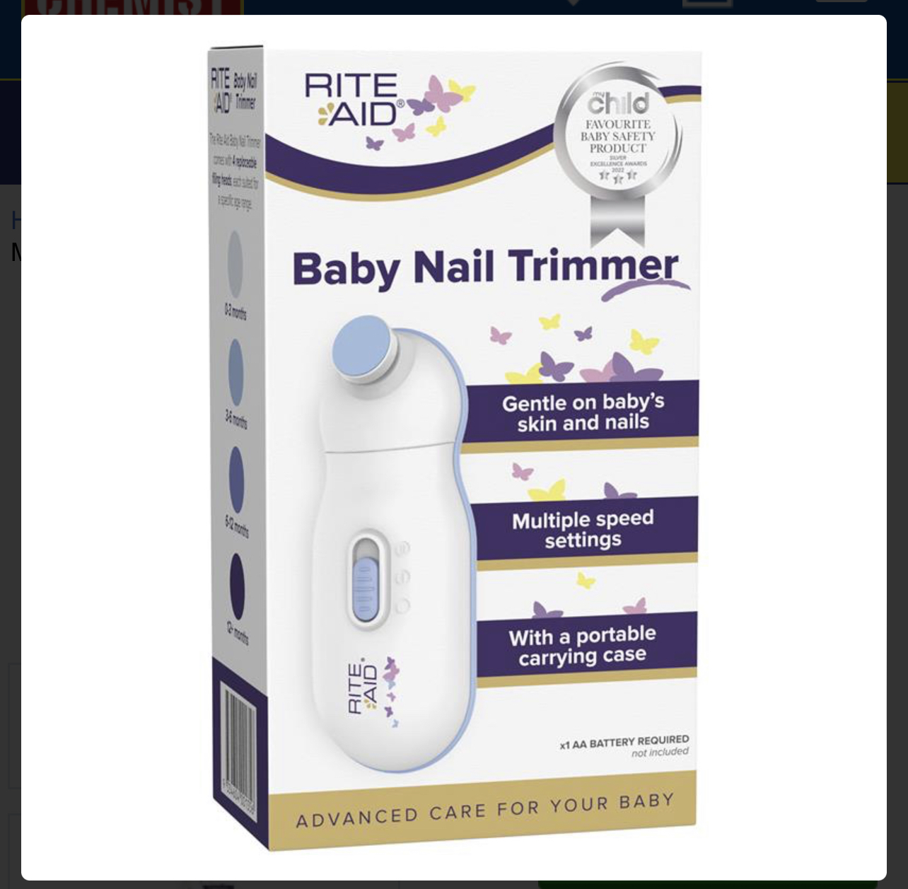 Rite Aid Baby Nail Trimmer