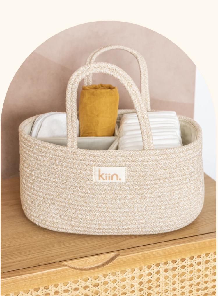 Nappy caddy organiser