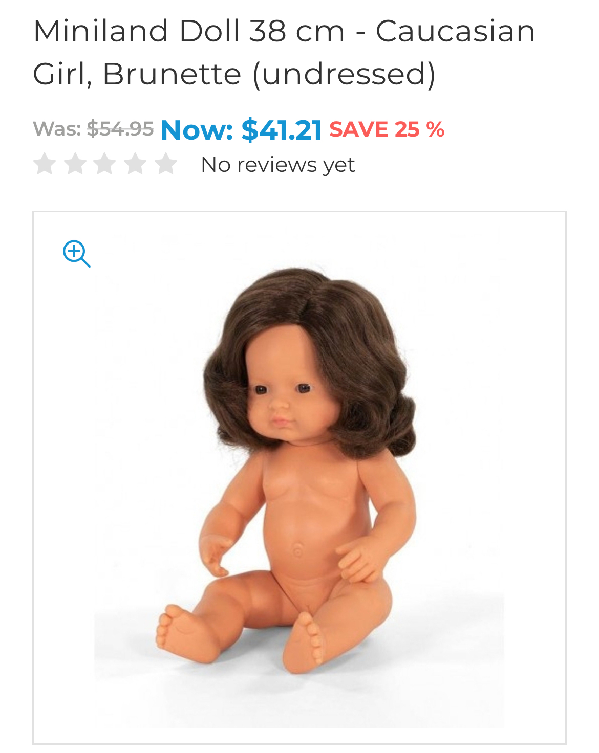 Baby doll - anatomically correct