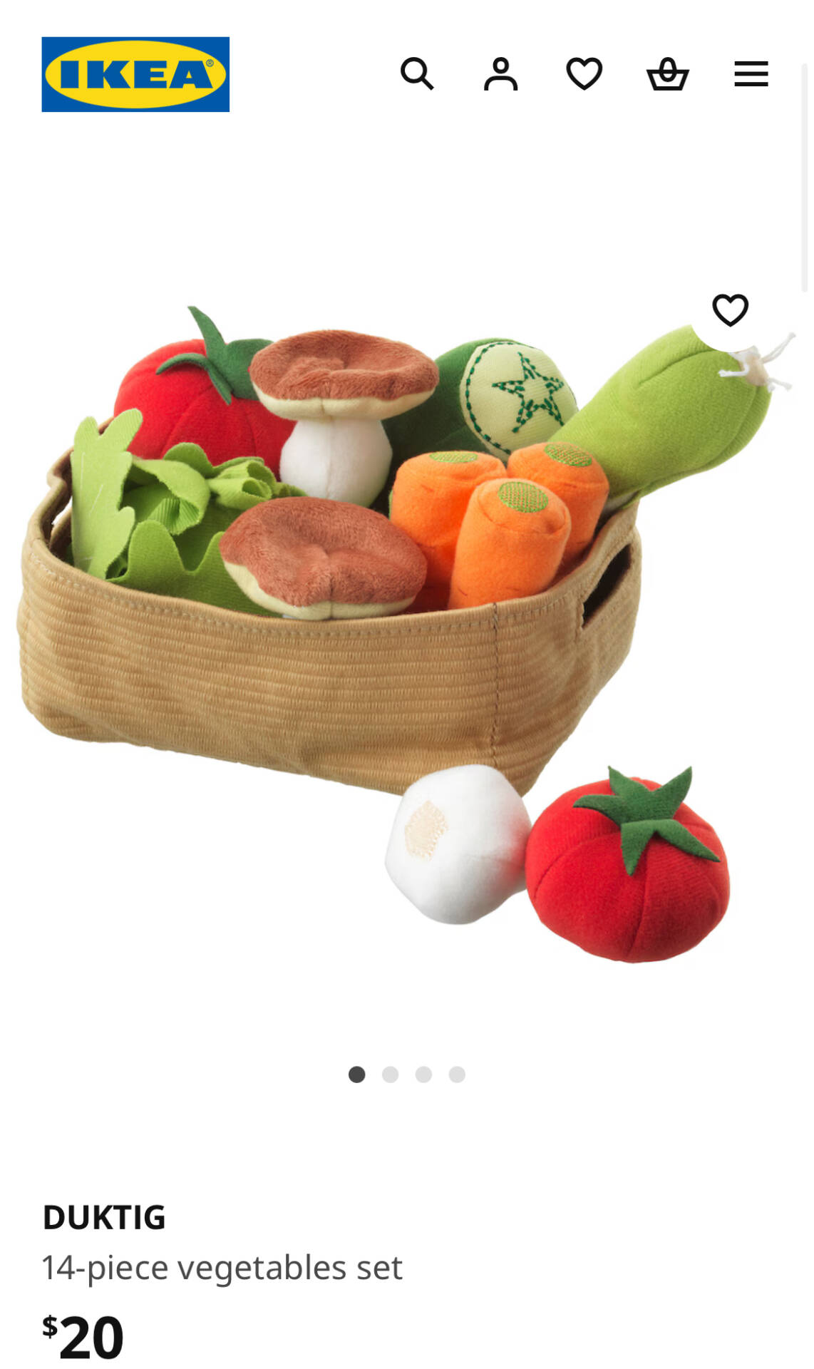 fruit and vegetables