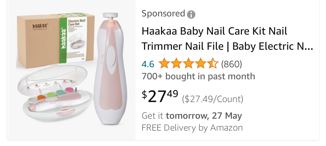 Haakaa nail care kit