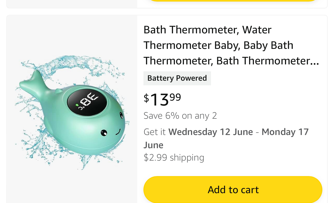 Bath thermometer