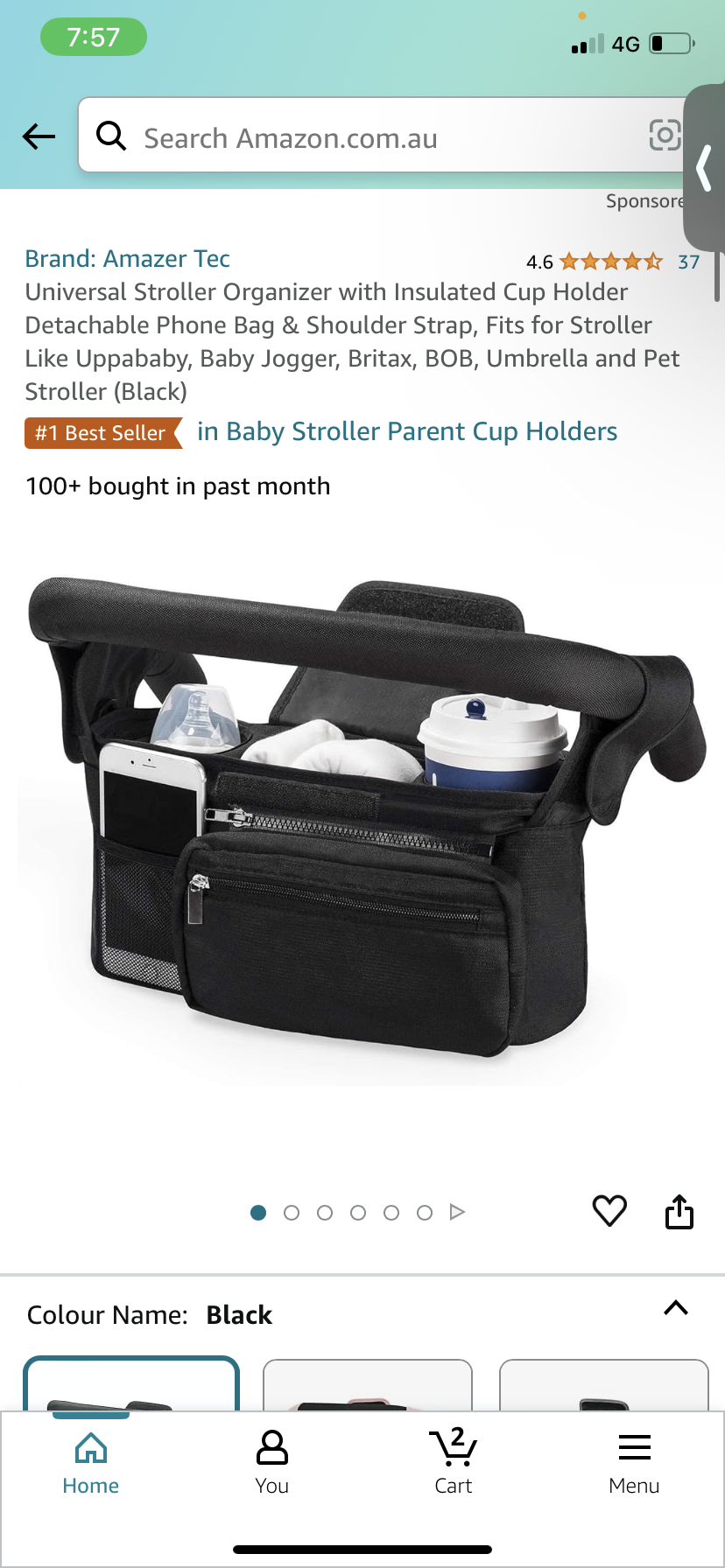 Pram organiser ( Amazon )