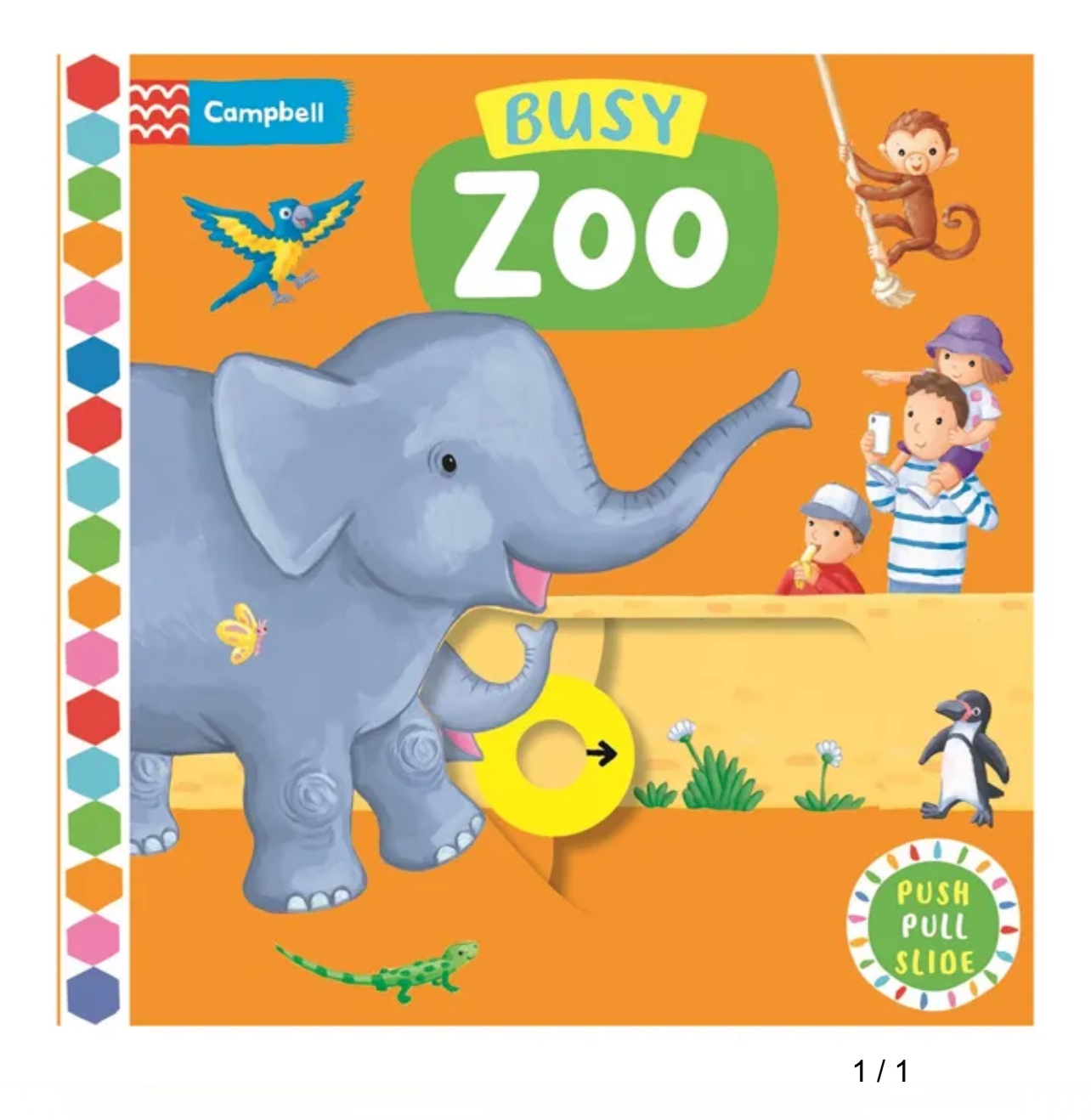 Push, pull and slide books