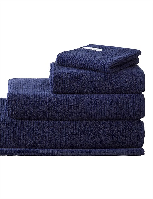 Sheridan Living Textures Towel Range in Royal Blue