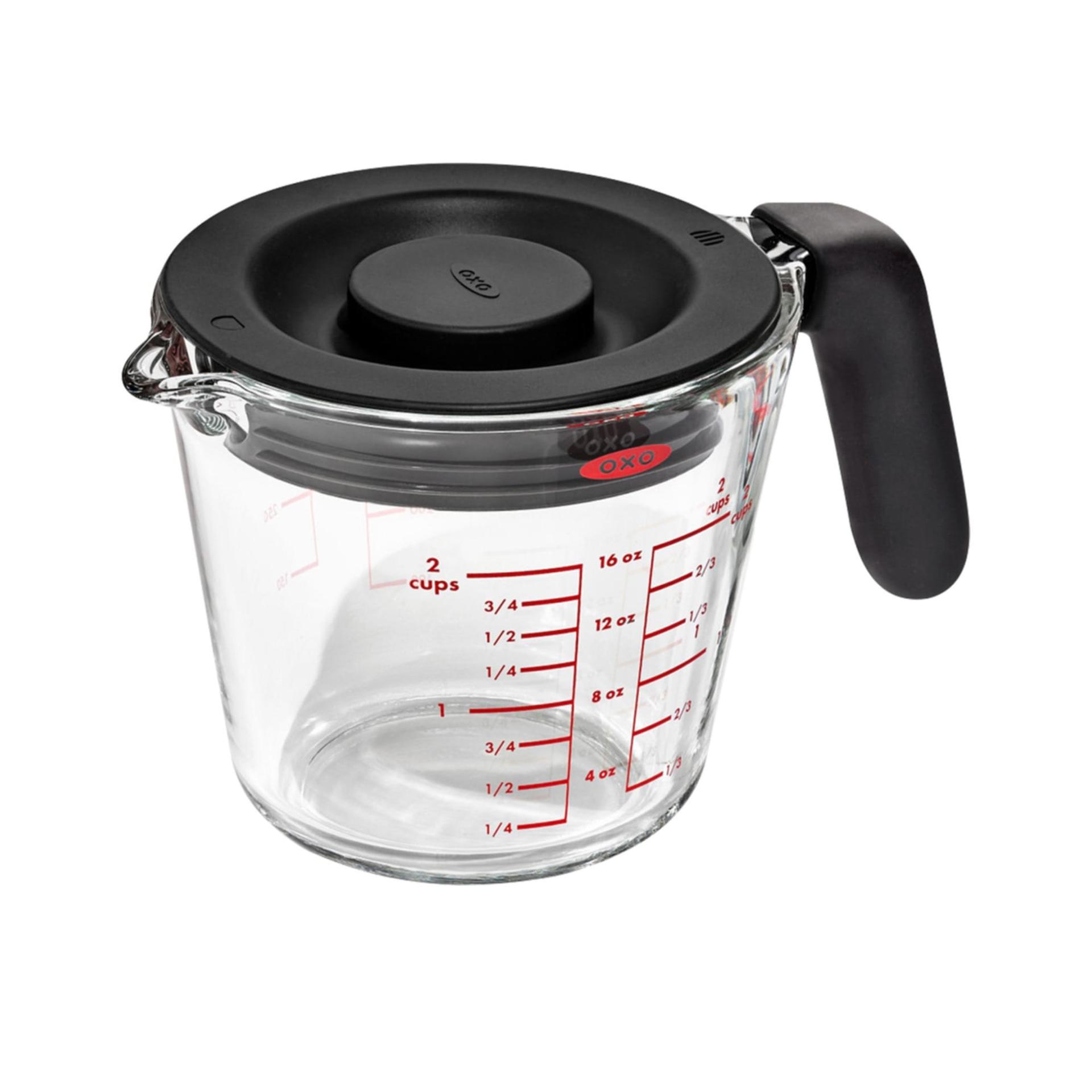 OXO Good Grips Glass Measuring Cup with Lid 500ml