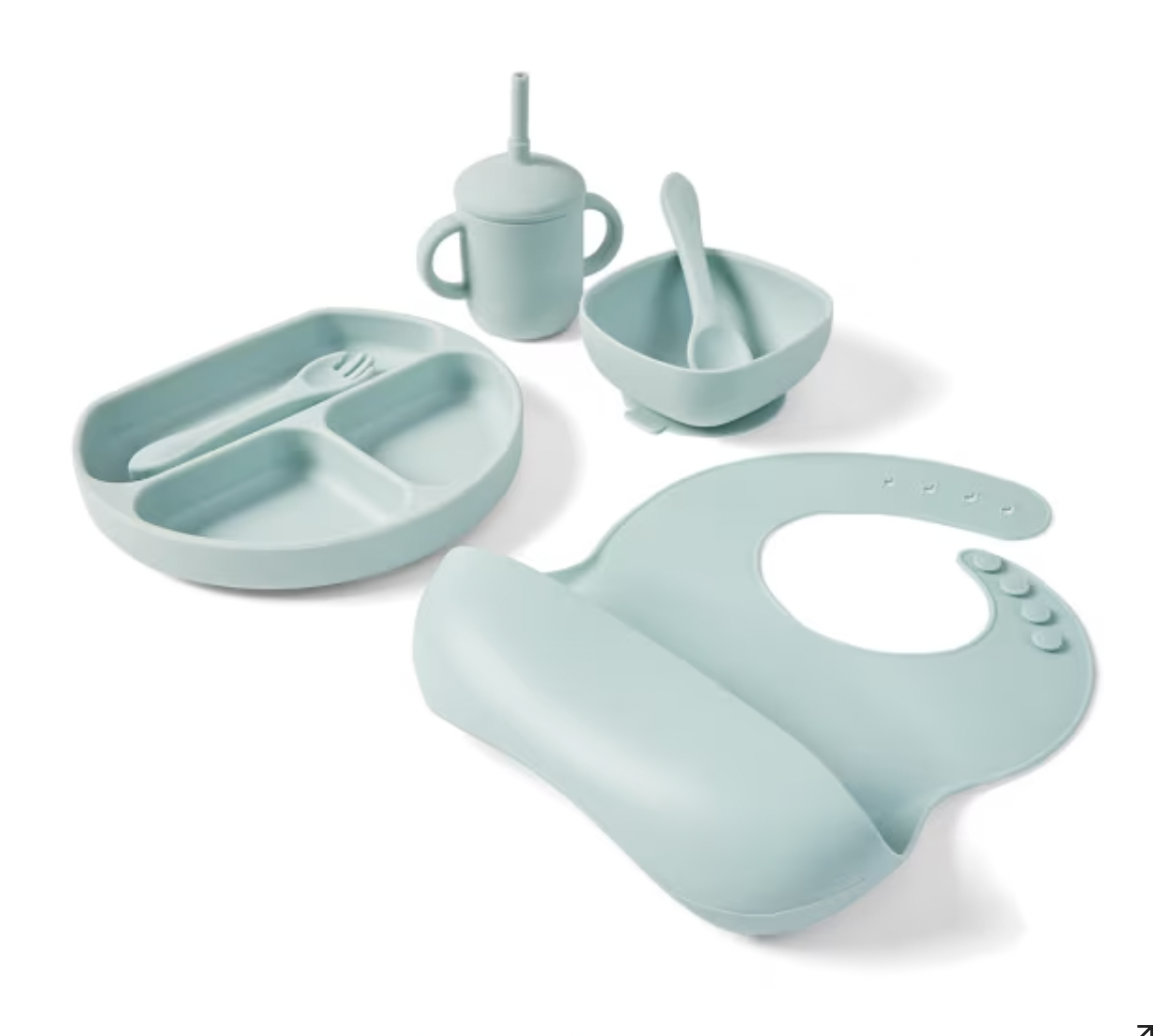 Baby cutlery and bowls