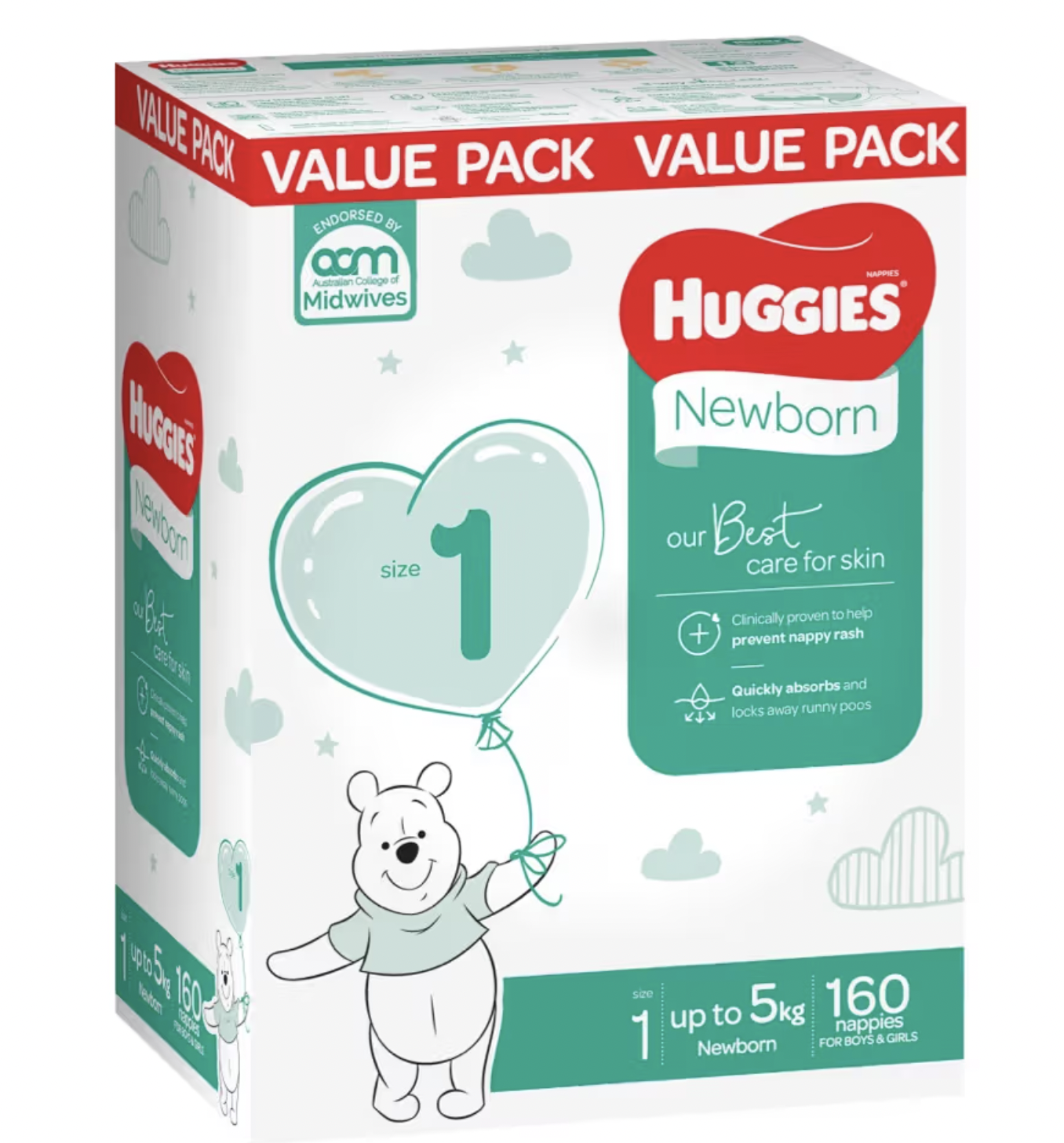 Newborn diapers