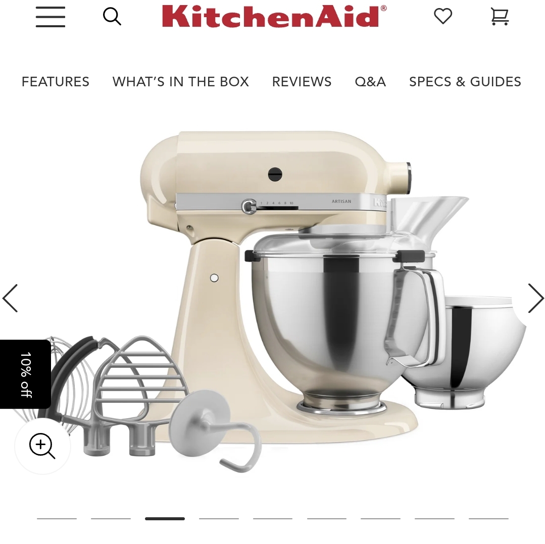 Artisan Tilt-Head Stand Mixer