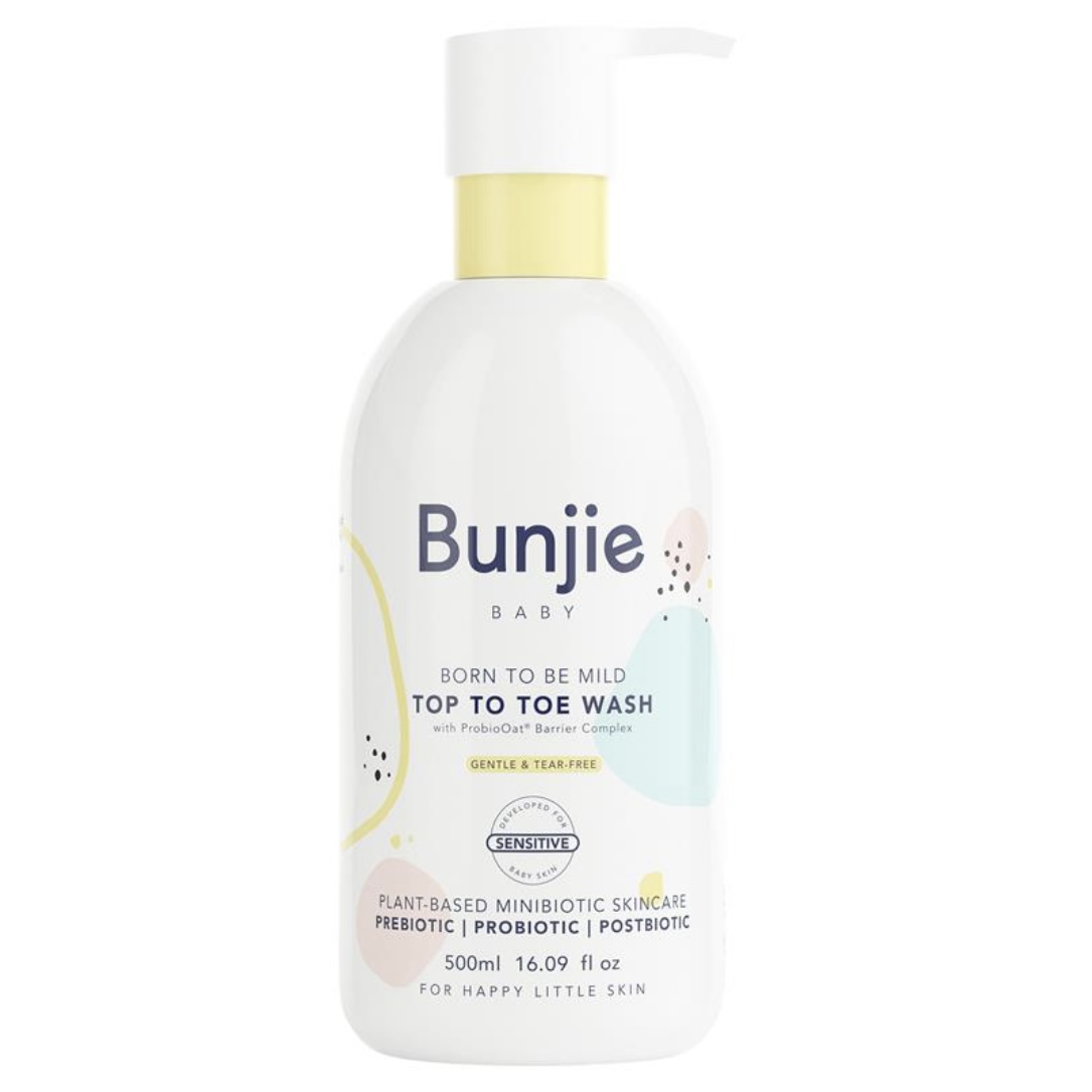 Bunjie Baby Top-To-Toe Hair & Body Wash 500ml