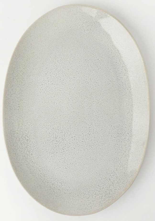 Esperance Oval Platter in Cream