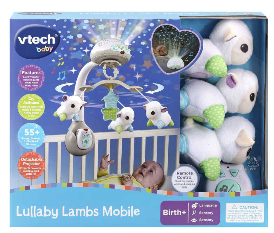 VTech Baby Lullaby Lambs Mobile