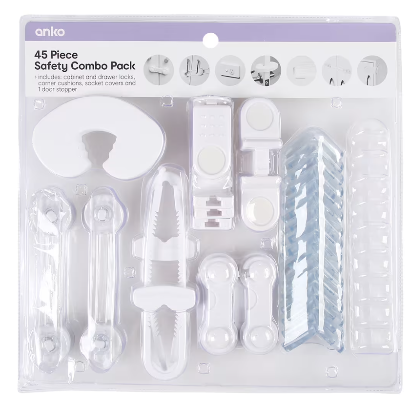 45 Piece Safety Combo Pack