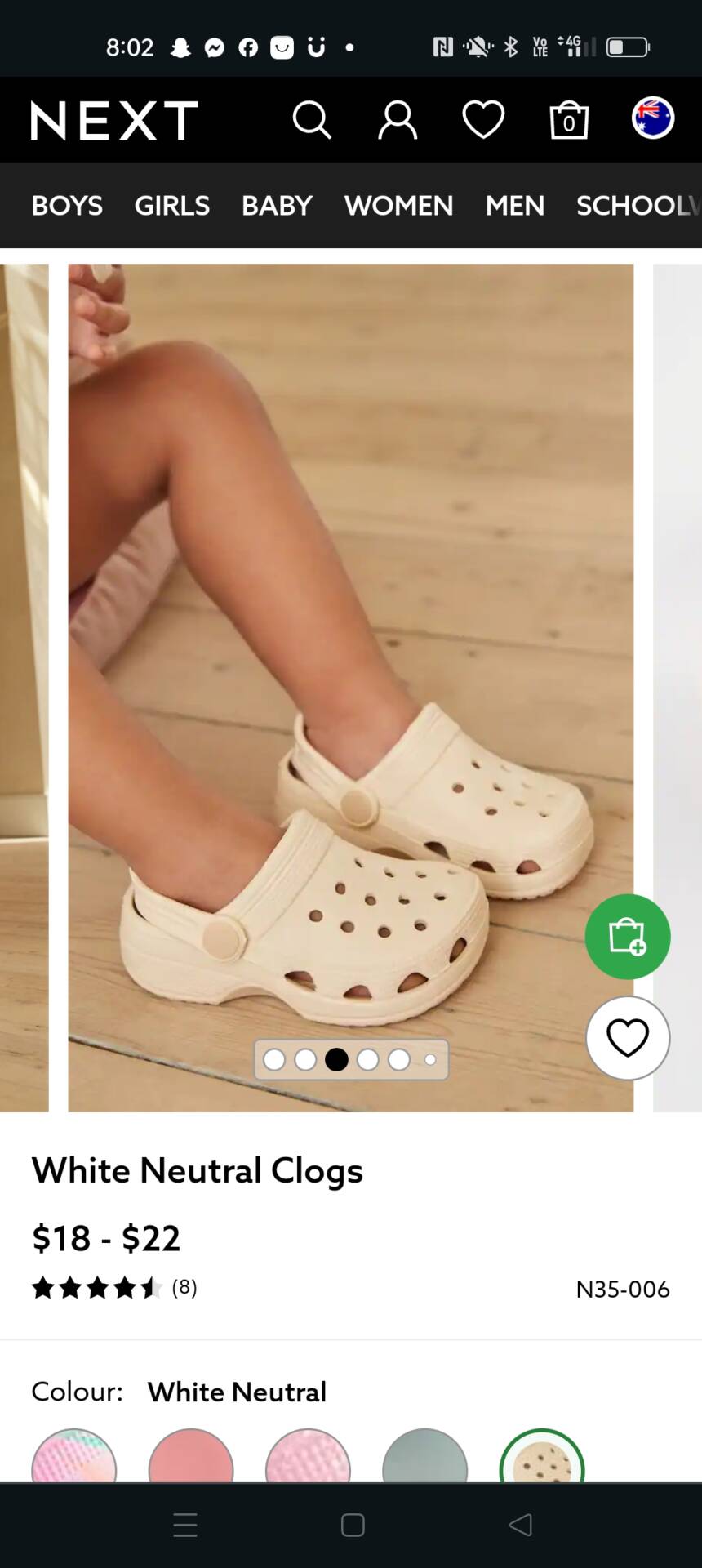 Neutral clogs