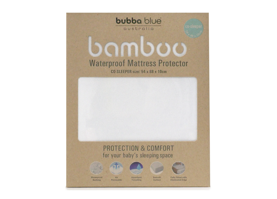 Bassinet mattress protector