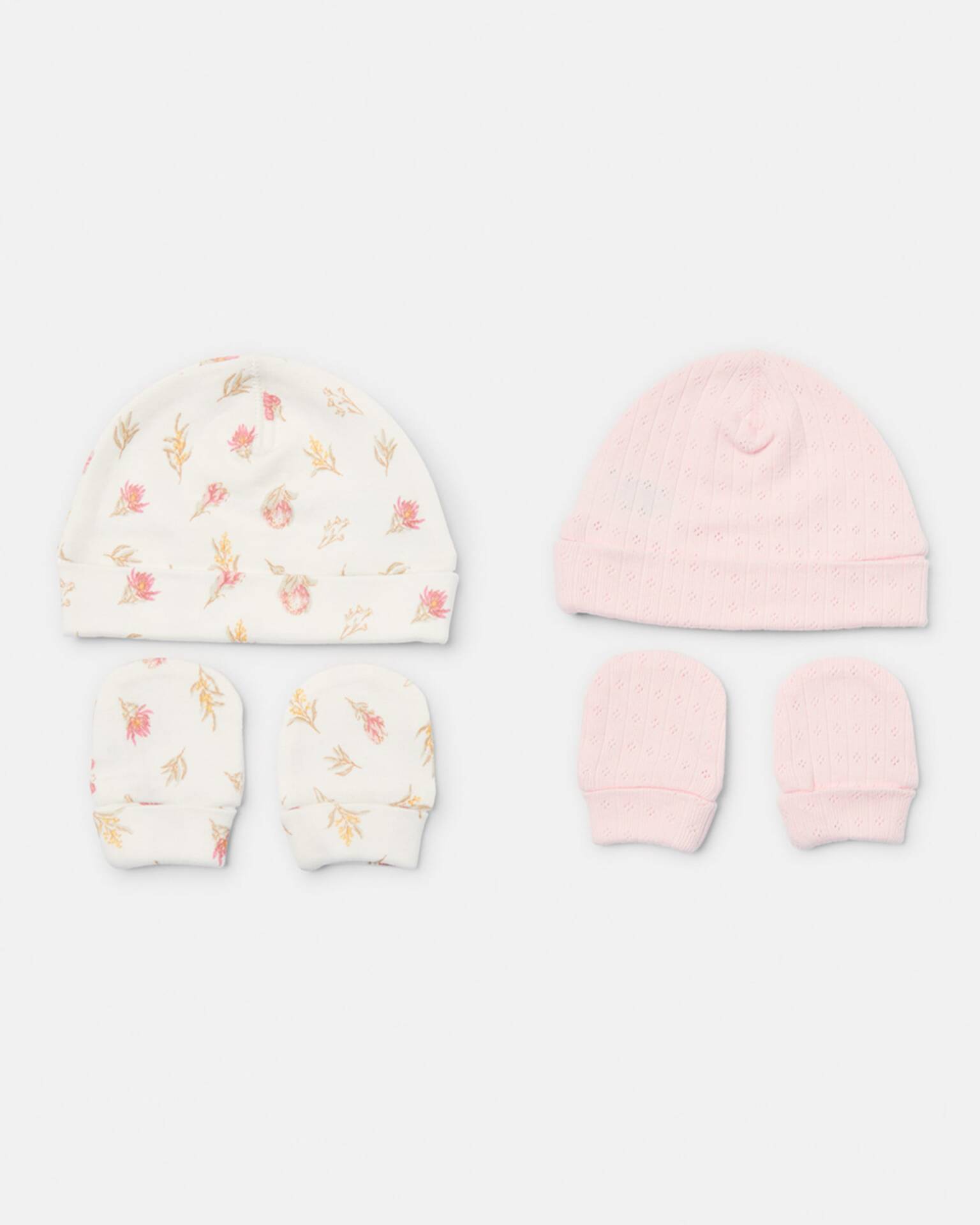 Hat and Mittens Set