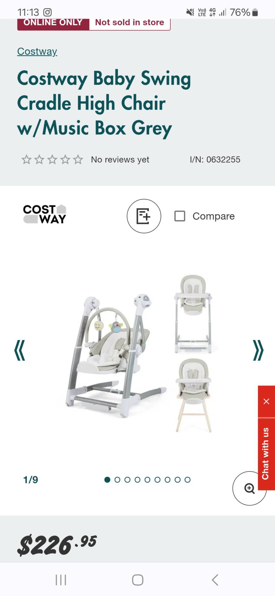 High chair