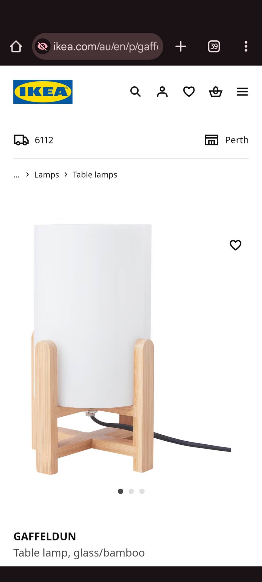 ikea lamp