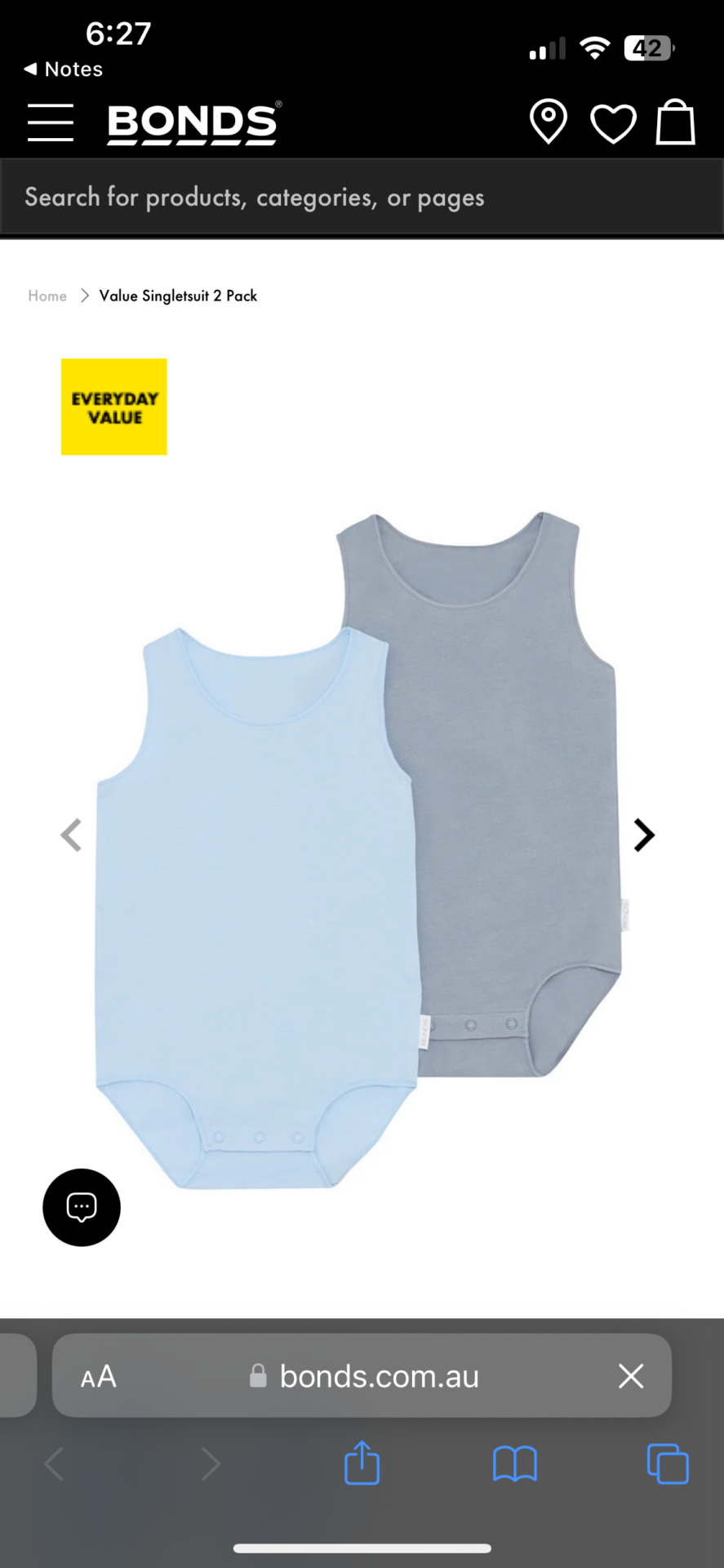 Value Singletsuit 2 Pack