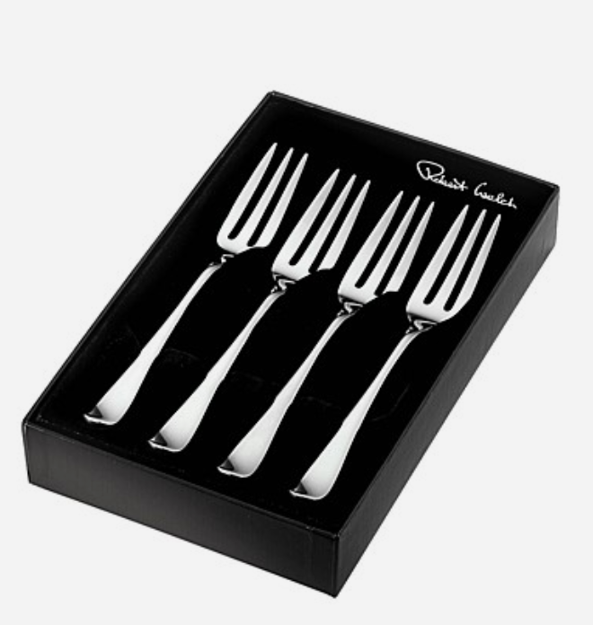 Robert Welch Radford Pastry Forks 4-piece