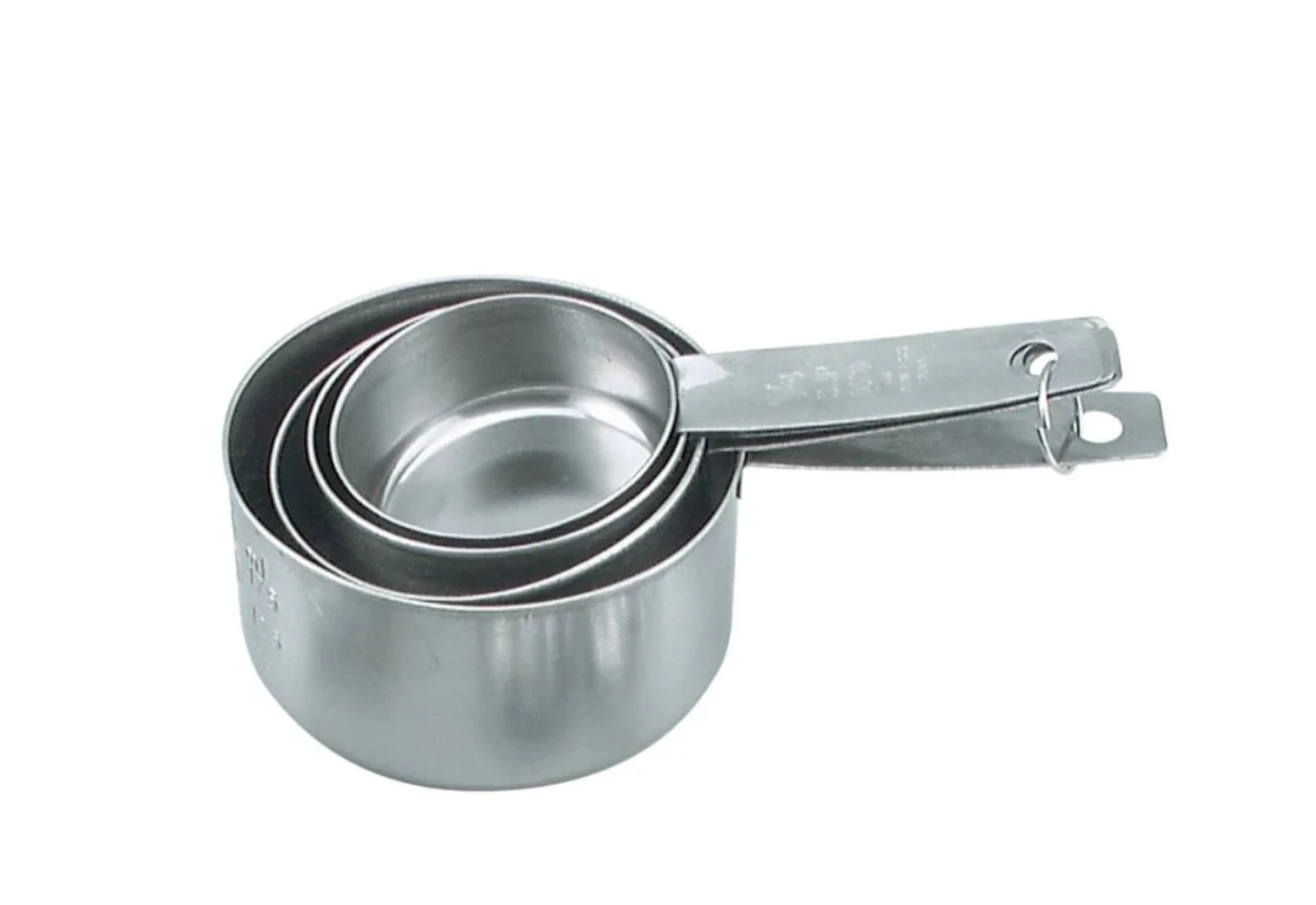 Chef Inox Measuring Cups Stainless Steel