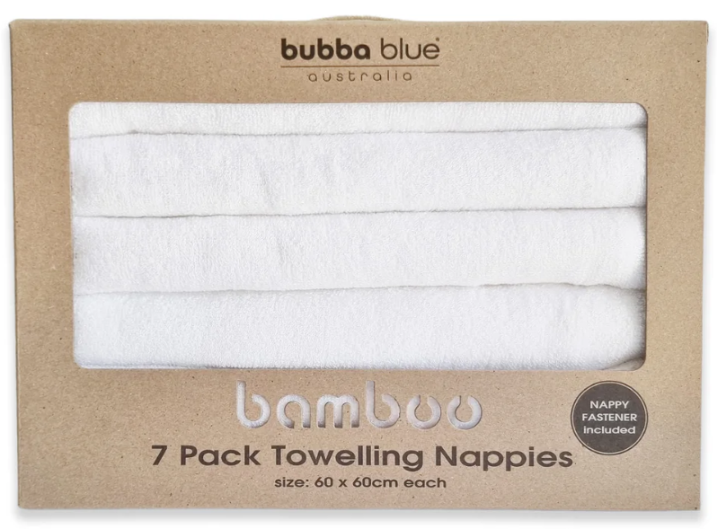 Burp Clothes - Bubba Blue