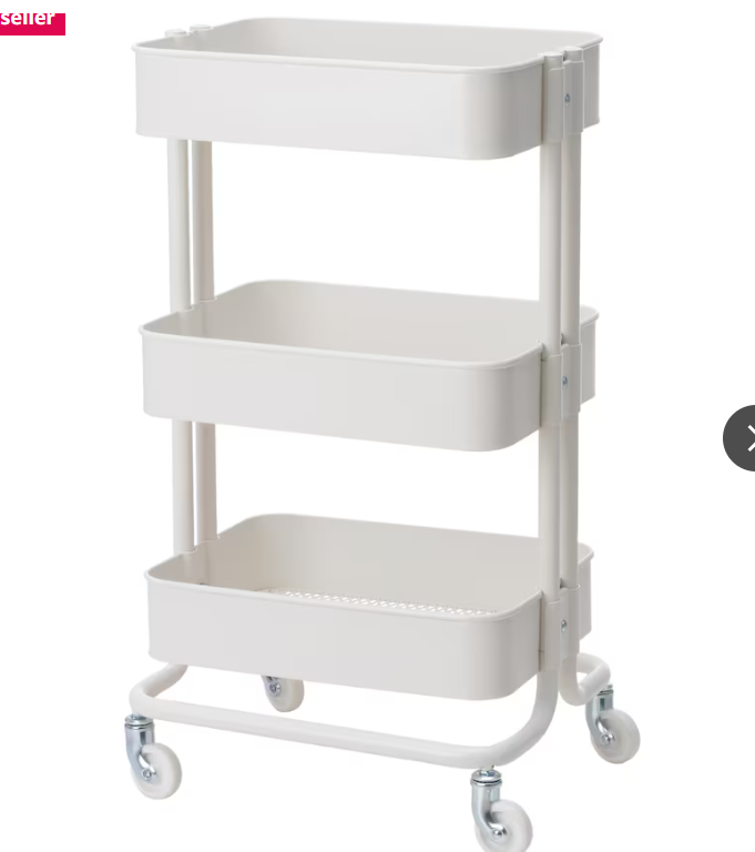 Nappy Trolley - White