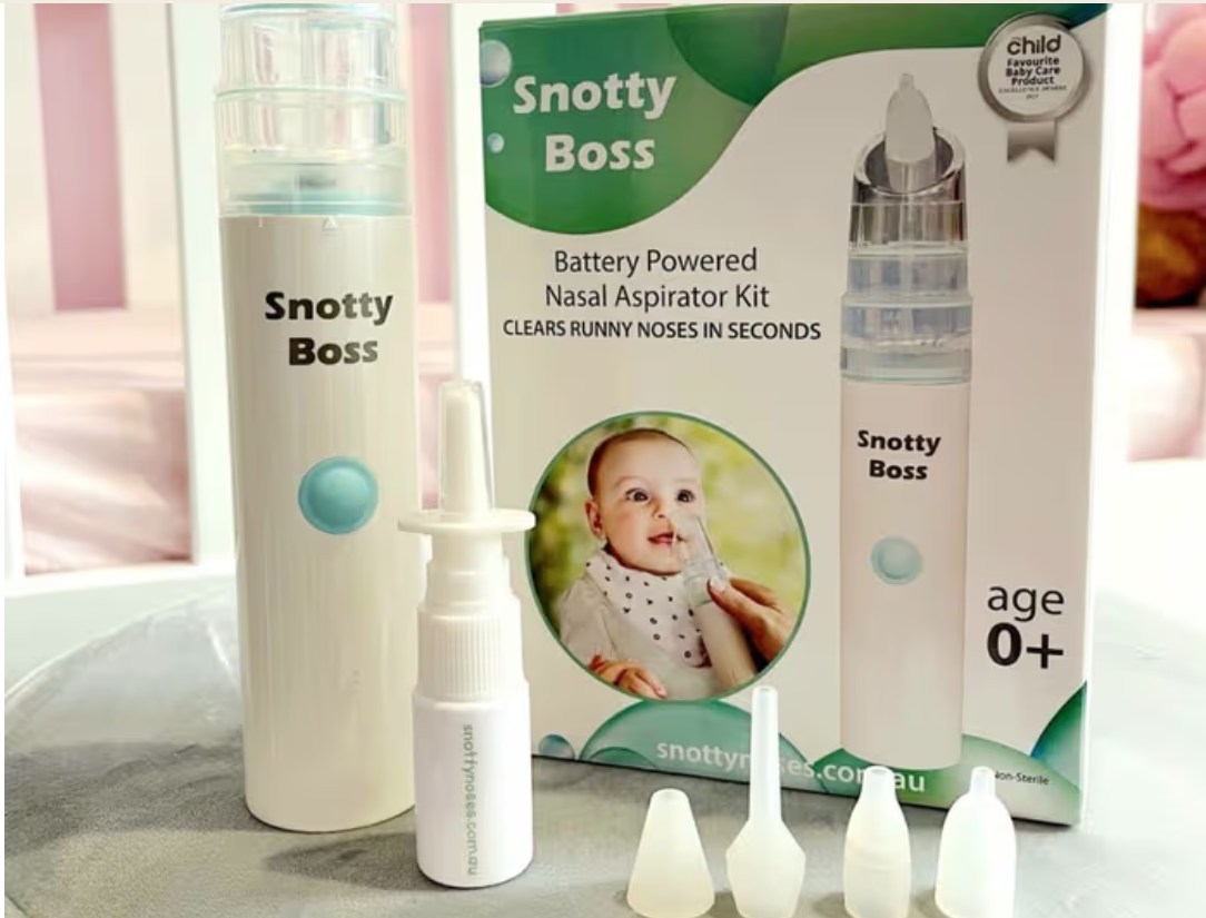 Snotty Boss Nasal Aspirator Kit