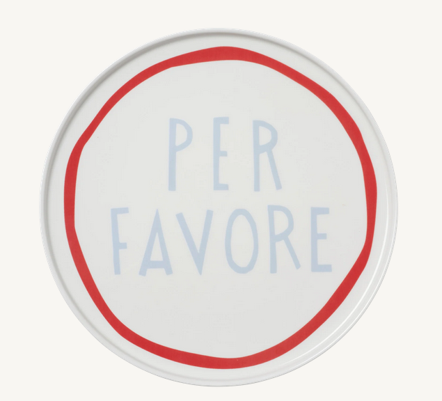 Per Favore Plate