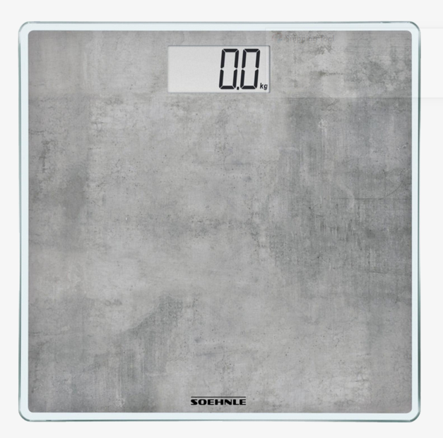 Soehnle Style Sense Compact 300 Bathroom Scale Grey