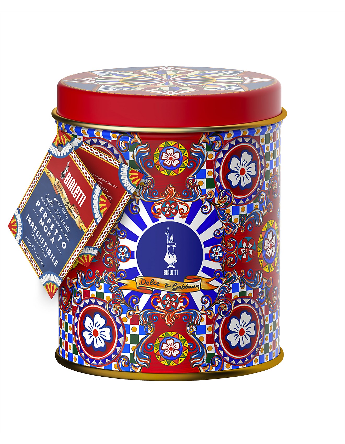 BIALETTI DOLCE & GABBANA IRRESISTIBILE COFFEE TIN 200G