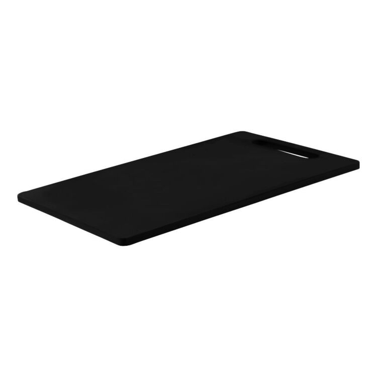 Chef Inox Como 25 x 40 cm Cutting Board Black