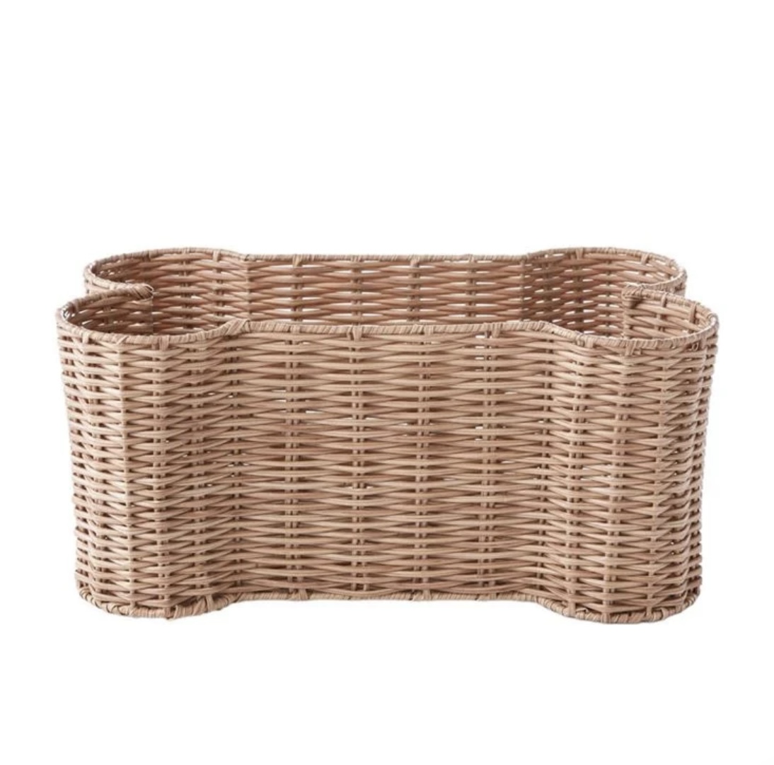 Animalia Natural Bone Small Basket