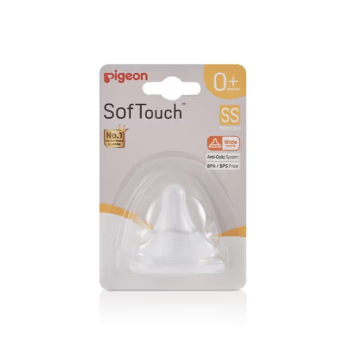 Pigeon SofTouch III Peristaltic + Teat SS 1Pk